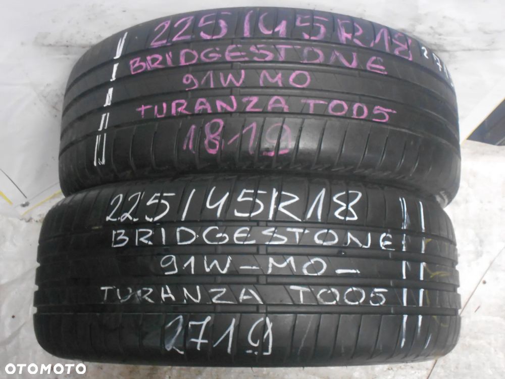 OPONY 225/45R18 BRIDGESTONE TURANZA T005 MO DOT 2719 6.8MM - 1
