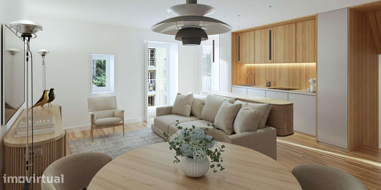 Apartamento T2 Duplex no Empreendimento Caridade 30 | Lisboa - Grande imagem: 2/17