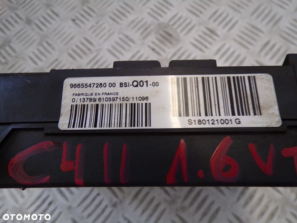 BSI CITROEN C4 B7 II 1.6 HDI E HDI 9665547280 - 2