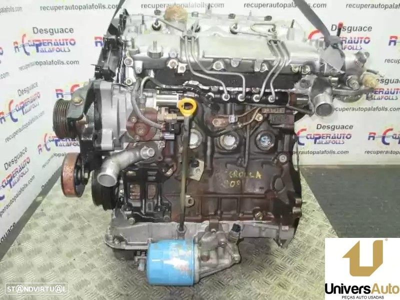 MOTOR COMPLETO TOYOTA COROLLA 2003 -1CD-FTV - 4