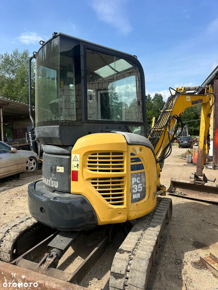 Komatsu Minikoparka Gąsienicowa KOMATSU PC35 PC35MR-2 Waga 3,9 Tony Osprzęt - 10