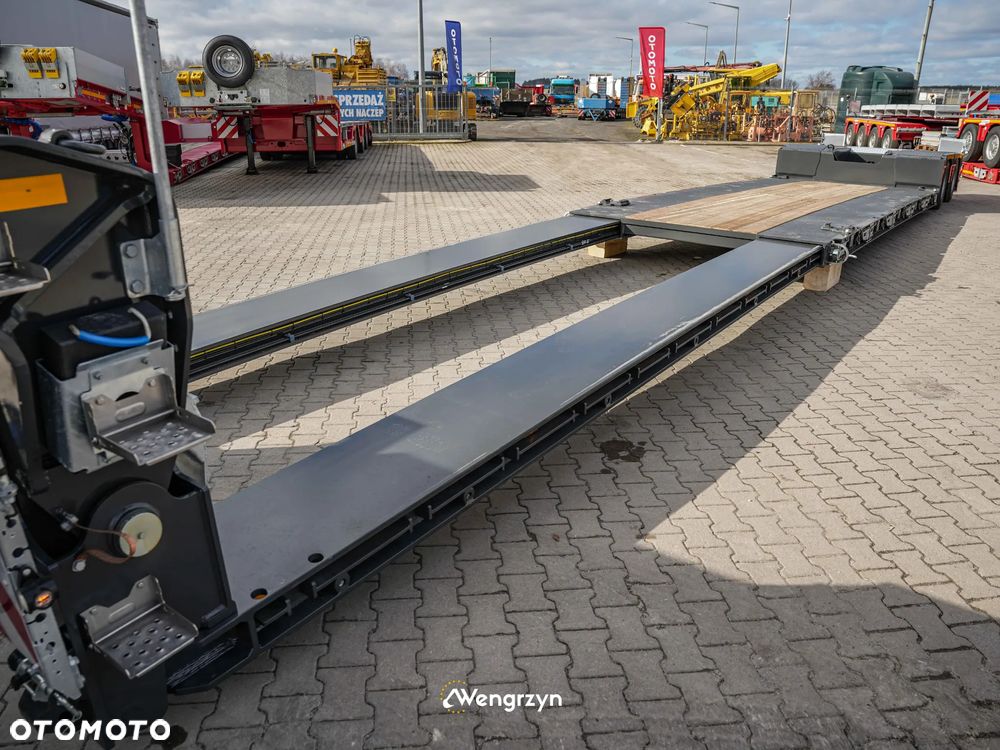 MAX Trailer 2 osiowy tiefbett, lowbed, zawieszenie pneumatyczne - 13