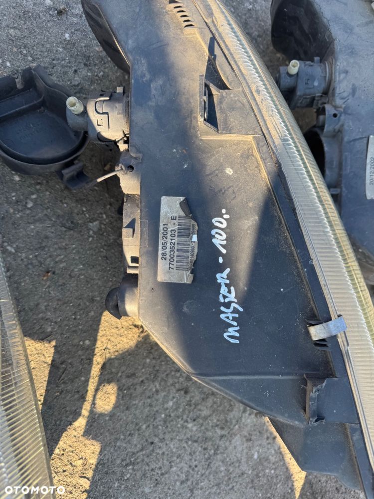 Opel movano 1 lampy przednie przód prawa lewa przednie przednia - 4
