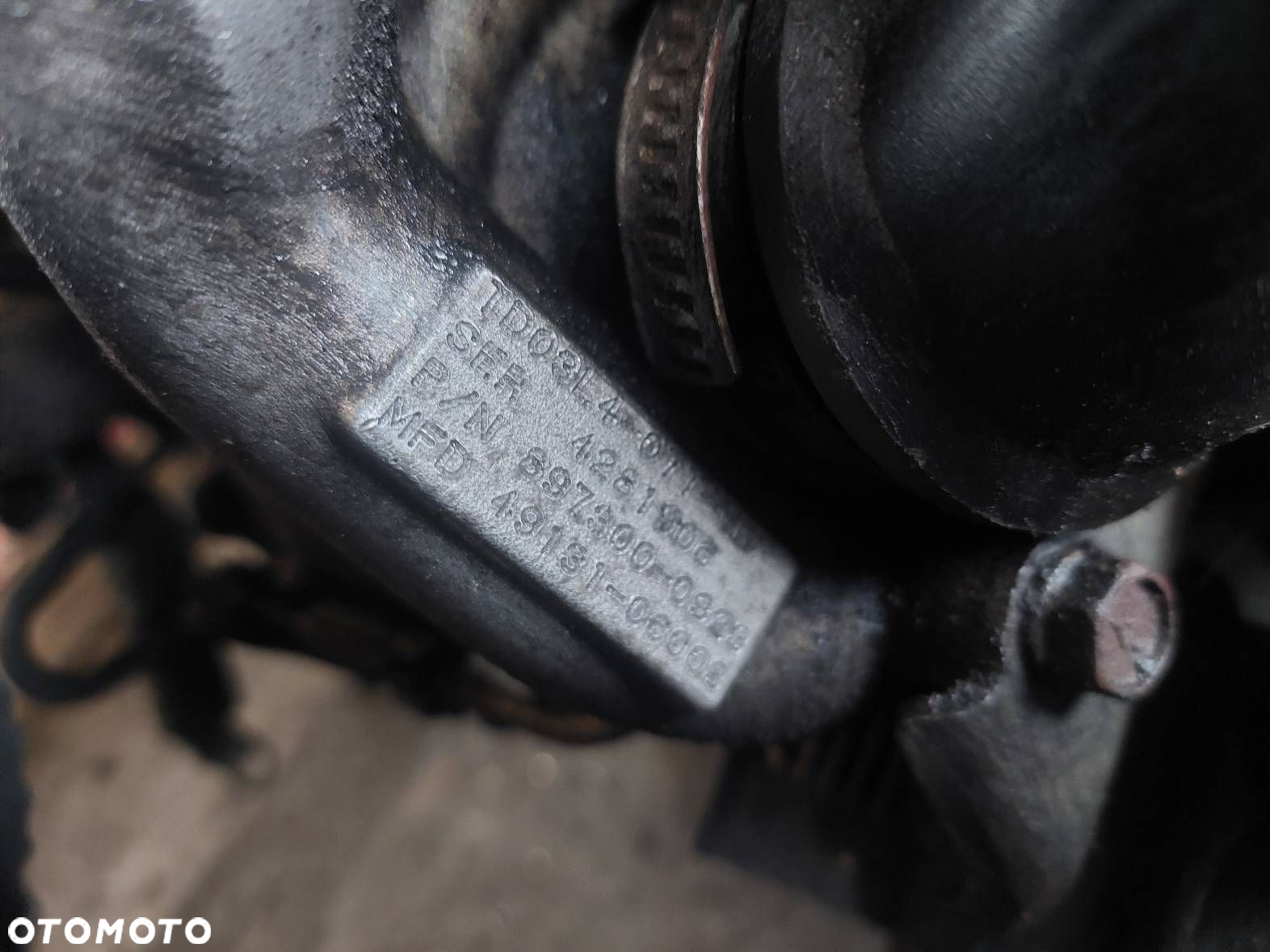 SILNIK DIESEL + UKŁAD WTRYSKOWY + TURBINA OPEL MERIVA A 1.7 CDTI Z17DTH - 5