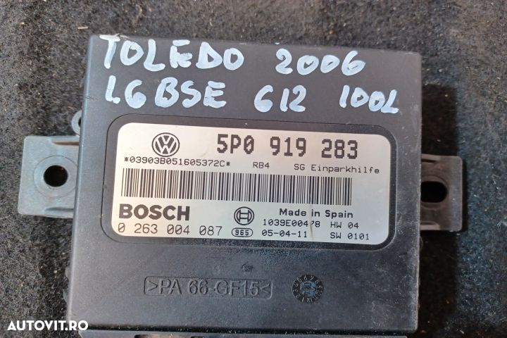 Modul senzori parcare 5P0919283 5P0919283 Seat Toledo 3 - 5P [2004 - - 3