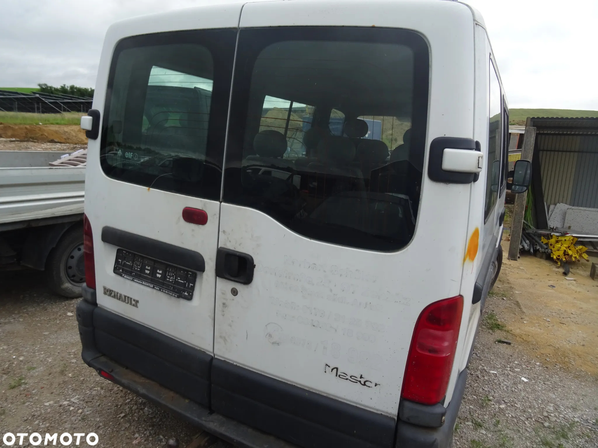 Renault Master na części drzwi maska błotnik zderzak - 9