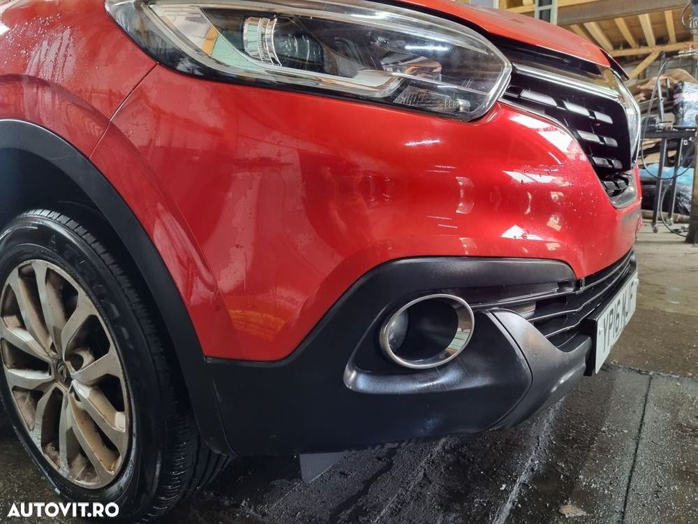 Bara fata Renault Kadjar 2015 - 2018 FLAME RED PEARL NNP (1317) model fara spalatoare far - 4
