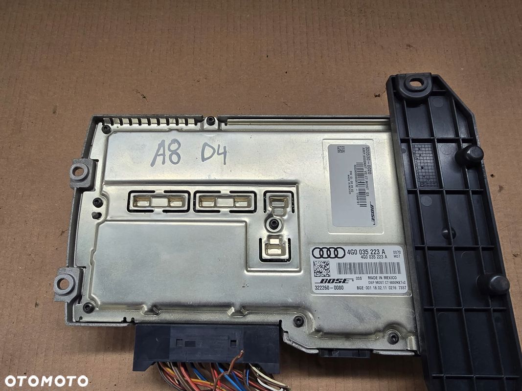 WZMACNIACZ BOSE AUDI A8 D4 4G0035223A - 1