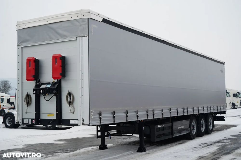 Schwarzmuller CORTINĂ / STANDARD / COȘ PENTRU PALEȚI / AXE SAF / - 1