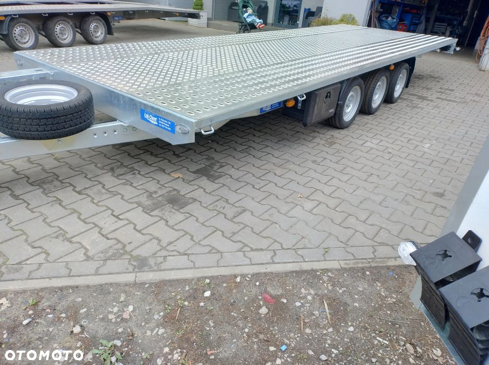 Niewiadów Platforma plaska laweta 6x2,10 przyczepa 3 osie - 5