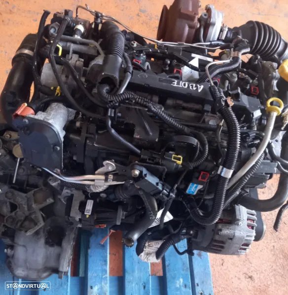 Motor Chevrolet Aveo/Opel Astra J/Meriva B/Corsa D 1.3 Cdti Ano 2013 Ref: A13DTE - 5