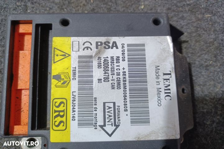 Calculator airbag 1400684780 Citroen C8 1 [2002 - 2008] Minivan 2.0 A - 4