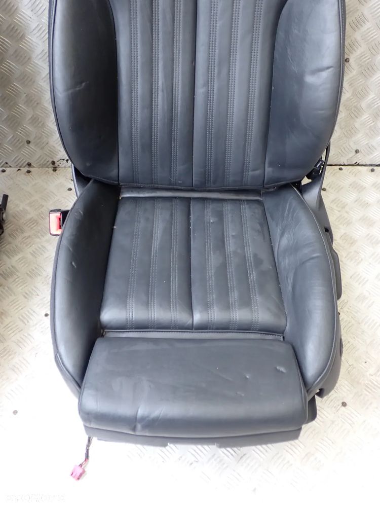 FOTELE PRZEDNIE AUDI A6 C7 S-LINE SKÓRA KOMPLET - 4