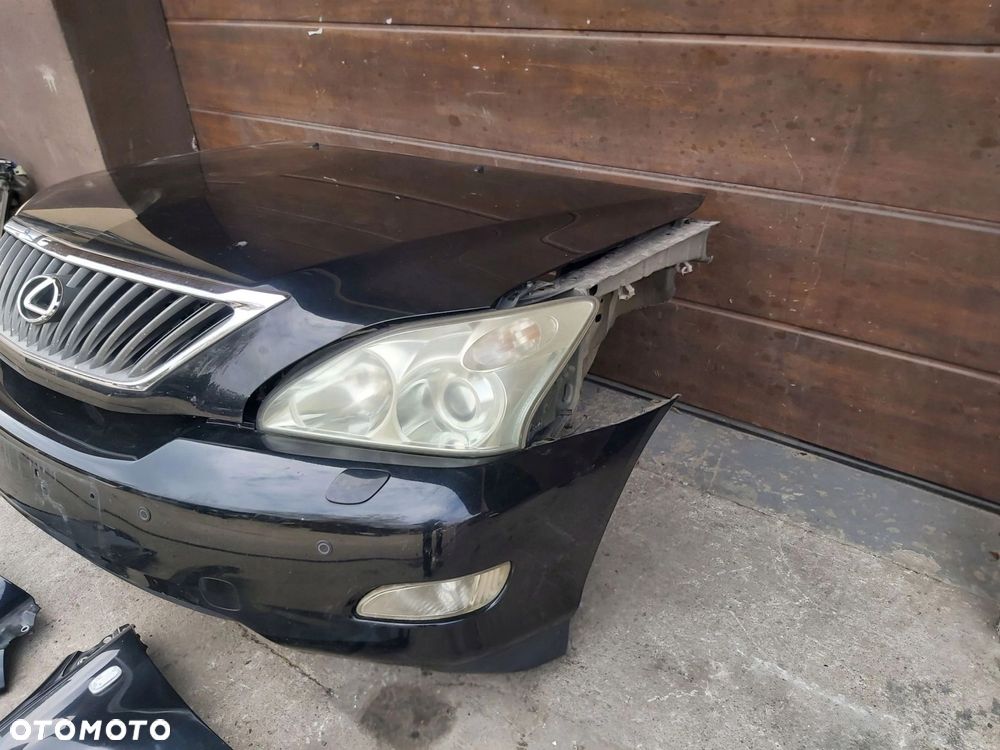 LEXUS RX II 330 350 450 zderzak maska lampa błotnik pas kompletny przód 202 - 3