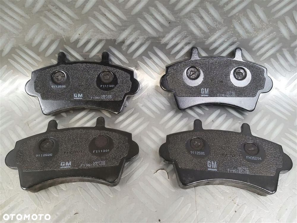 Klocki hamulcowe przód Opel Movano MASTER II ORYG 9112585 - 7