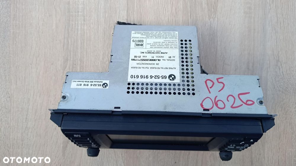 RADIO  RADIOODTWARZACZ CD BMW E39 2001 6913385 6916610 - 2