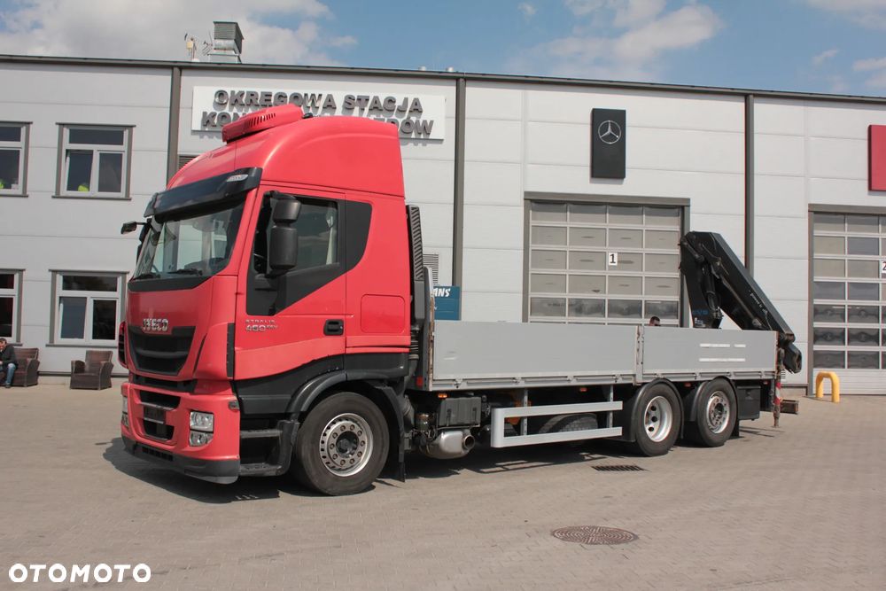 Iveco 460 side construcion with Crane - 4