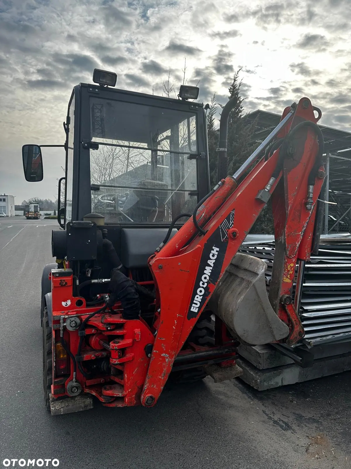 Eurocomach E 245 K CAT komatsu jcb Mini koparko ładowarka waga 4 tony - 4