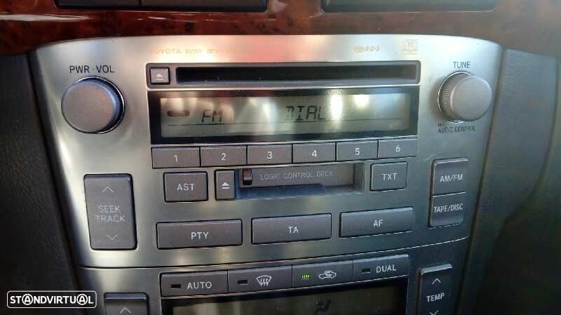 SISTEMA AUDIO / RADIO CD TOYOTA AVENSIS 2005 -86120-05080 - 4