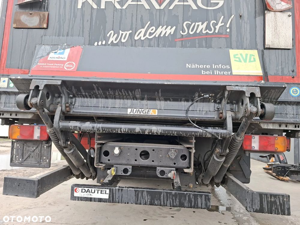 MAN TGM 15.250 Zabudowa firanka JUNGE + winda - 19