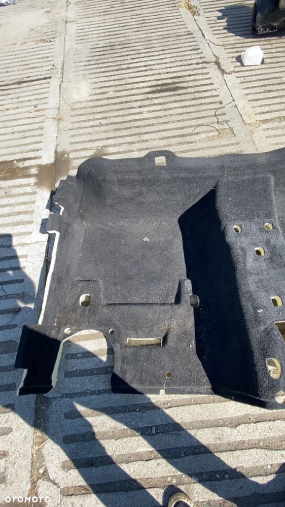BMW G20 G21 DYWAN WYKŁADZINA PODŁOGA TYŁ TYLNA CZARNA 7483082 EUROPA DO WYCZYSZCZENIA - 2