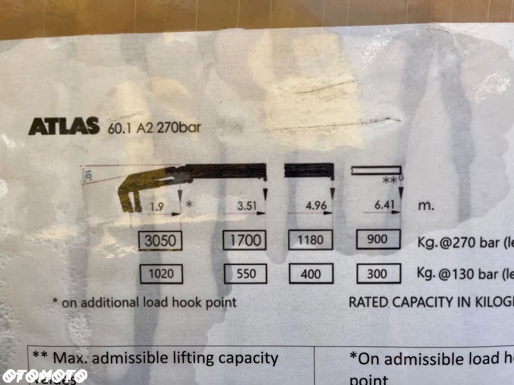DAF DAF DAF LF CF 55.180 / 13 ton DMC / 104 tys km !!! / HDS żuraw dzwig kran Krane - 17