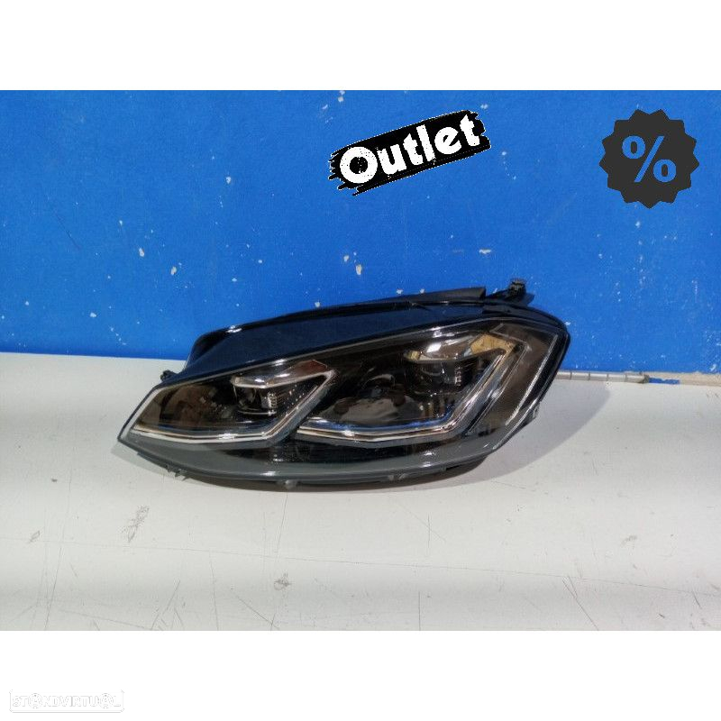 R012847C1 FAROL ESQ FULL LED DINÂMICO VOLKSWAGEN VW GOLF 7.5 17-19 LOOK R LINE - 5