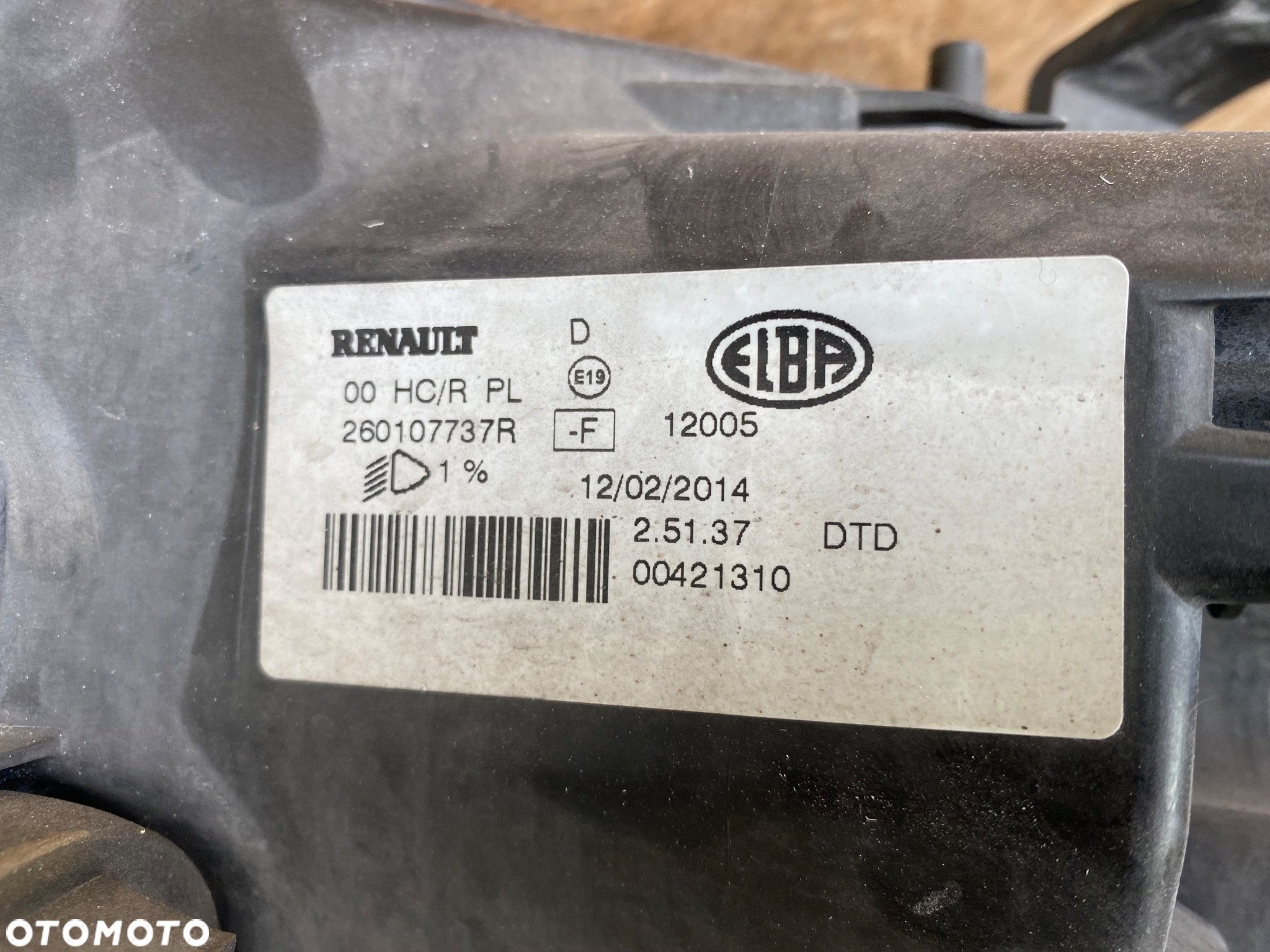 lampy sandero II komplet eu całe - 8