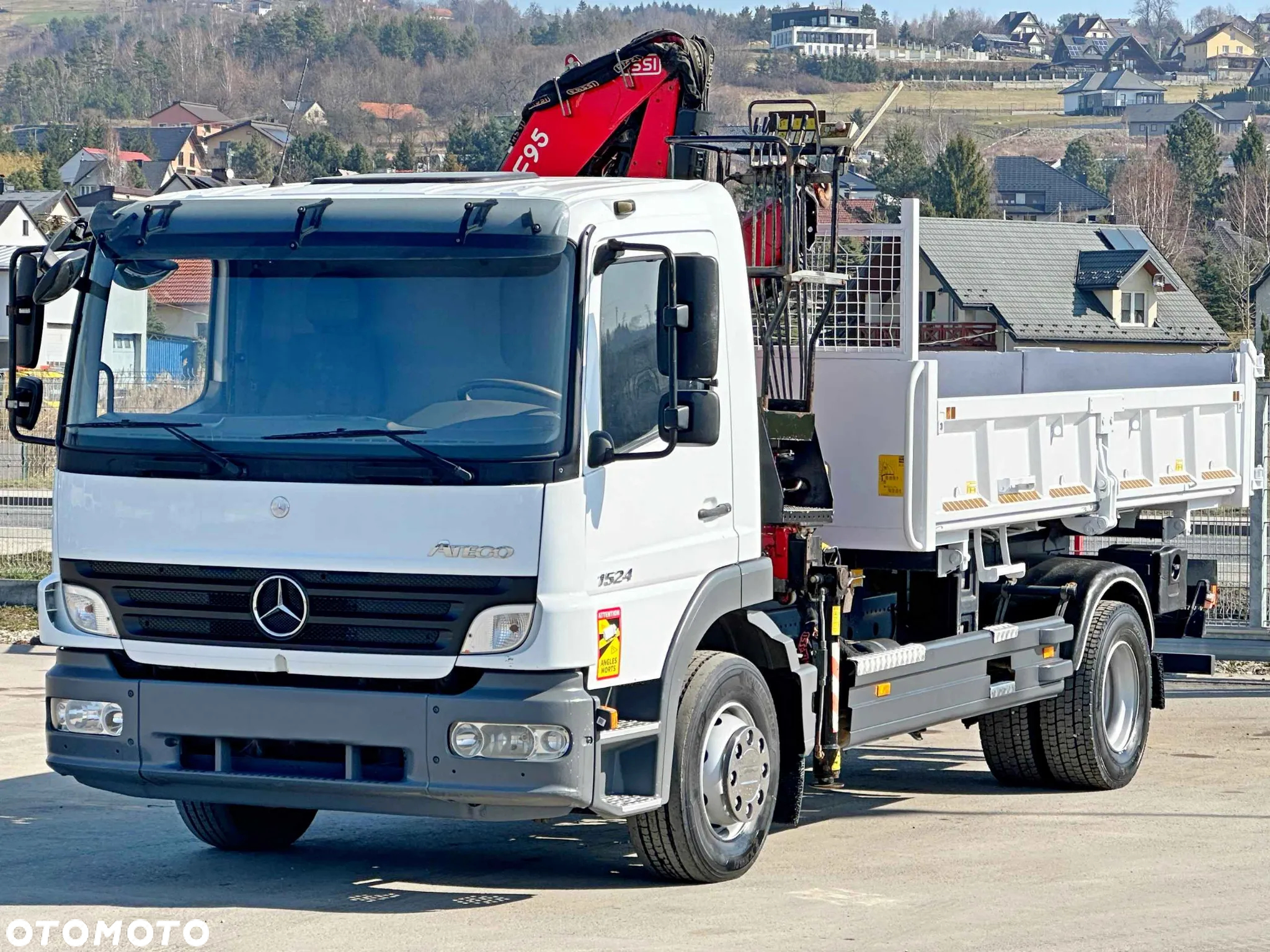 Mercedes-Benz Atego 1524 * FASSI F95A.21 * STAN BDB - 2