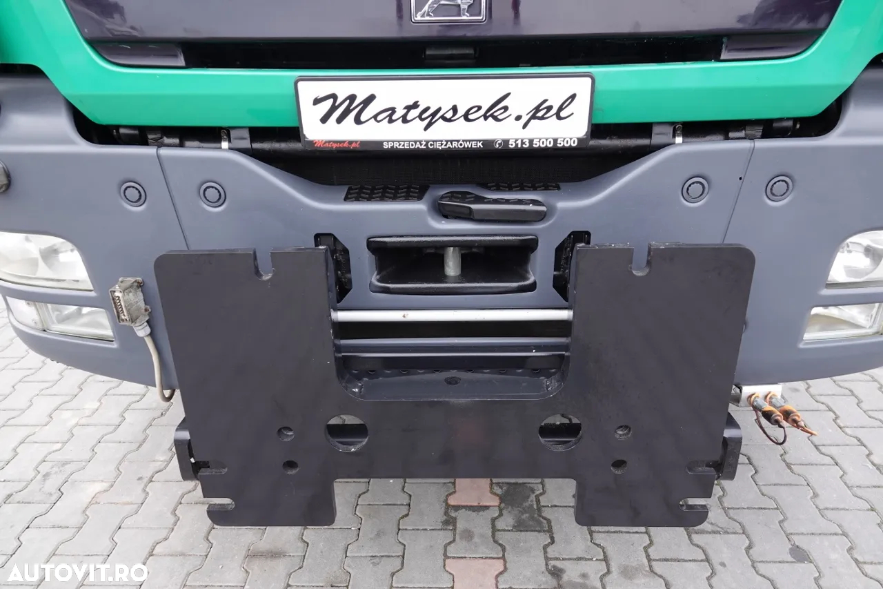MAN TGS 26.400 / 6X4 / BASCULANTE + HDS PALFINGER PK 16502 / HYDROBURTA / BORDMATIC / IMPORTAT - 13