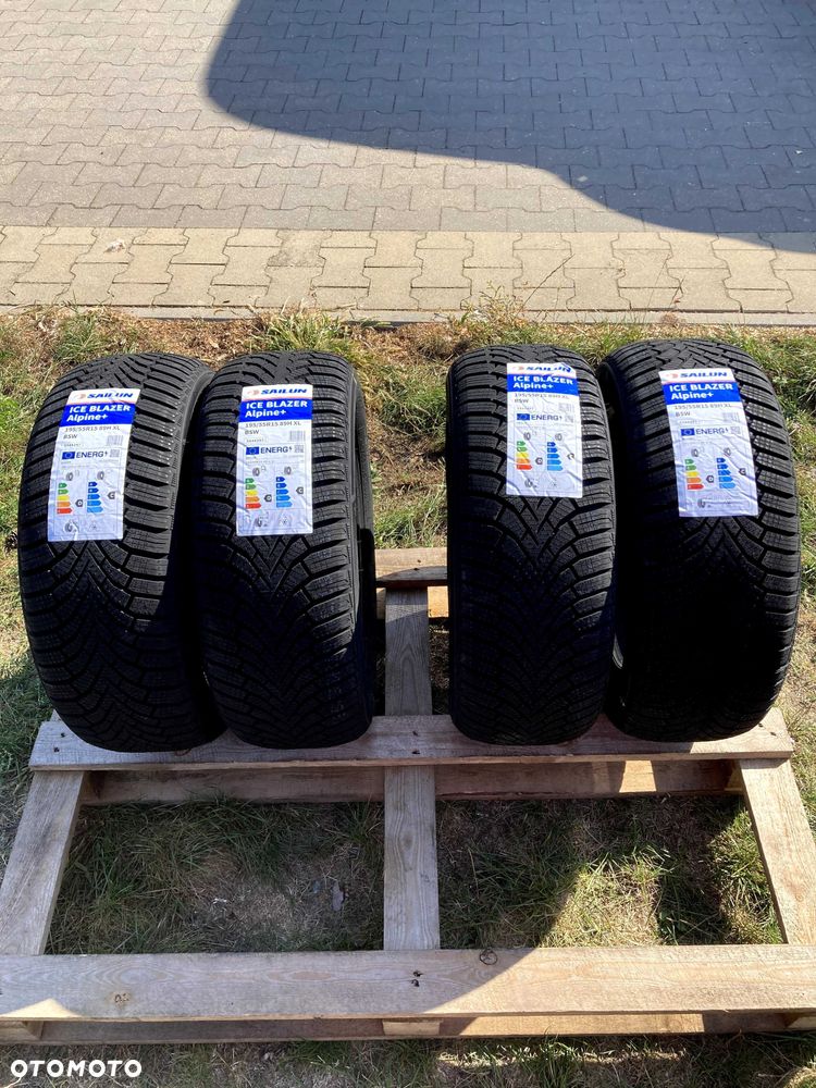 Okazja opony zimowe 195/55R15 89H SAILUN ICE BLAZER ALPINE+ 2024r. - 1