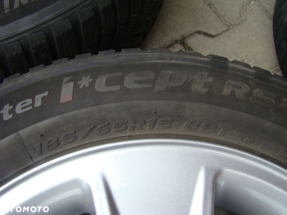 a355 4x100 Kia Rio Stonic 6Jx15 opony zima 185/65 R15 - 9
