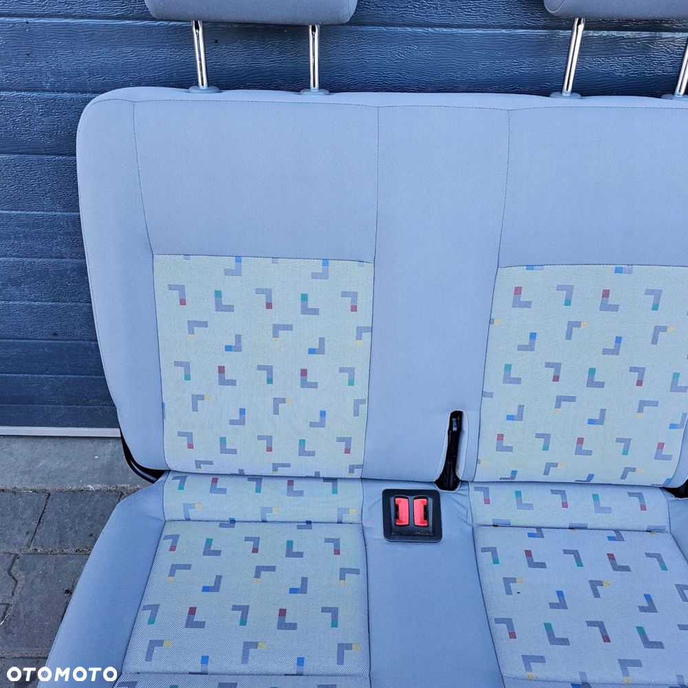 VW T5 T6 fotel trójka ławka tył 3 RZĄD LLL - 5