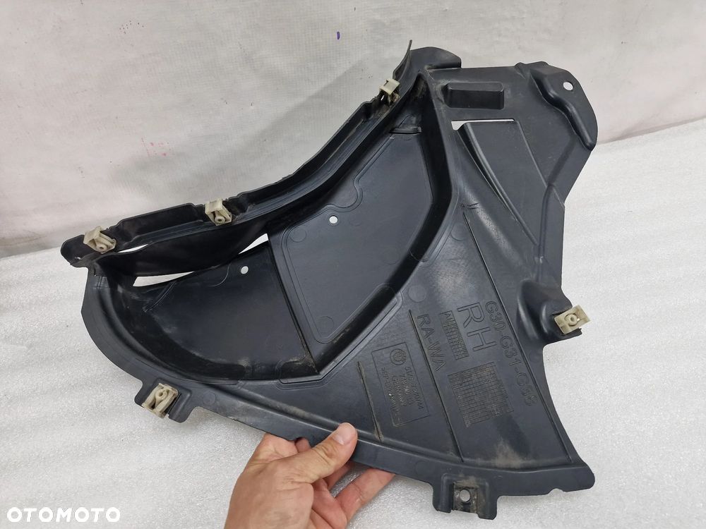BMW G30 / G31 / G38 16- PRAWE NADKOLE / OSŁONA PRZEDNIE PRZÓD , PRZEDNIA CZĘŚĆ , NR 5175-7340744 / 7340744 NR AUKCJI N1041 - 7