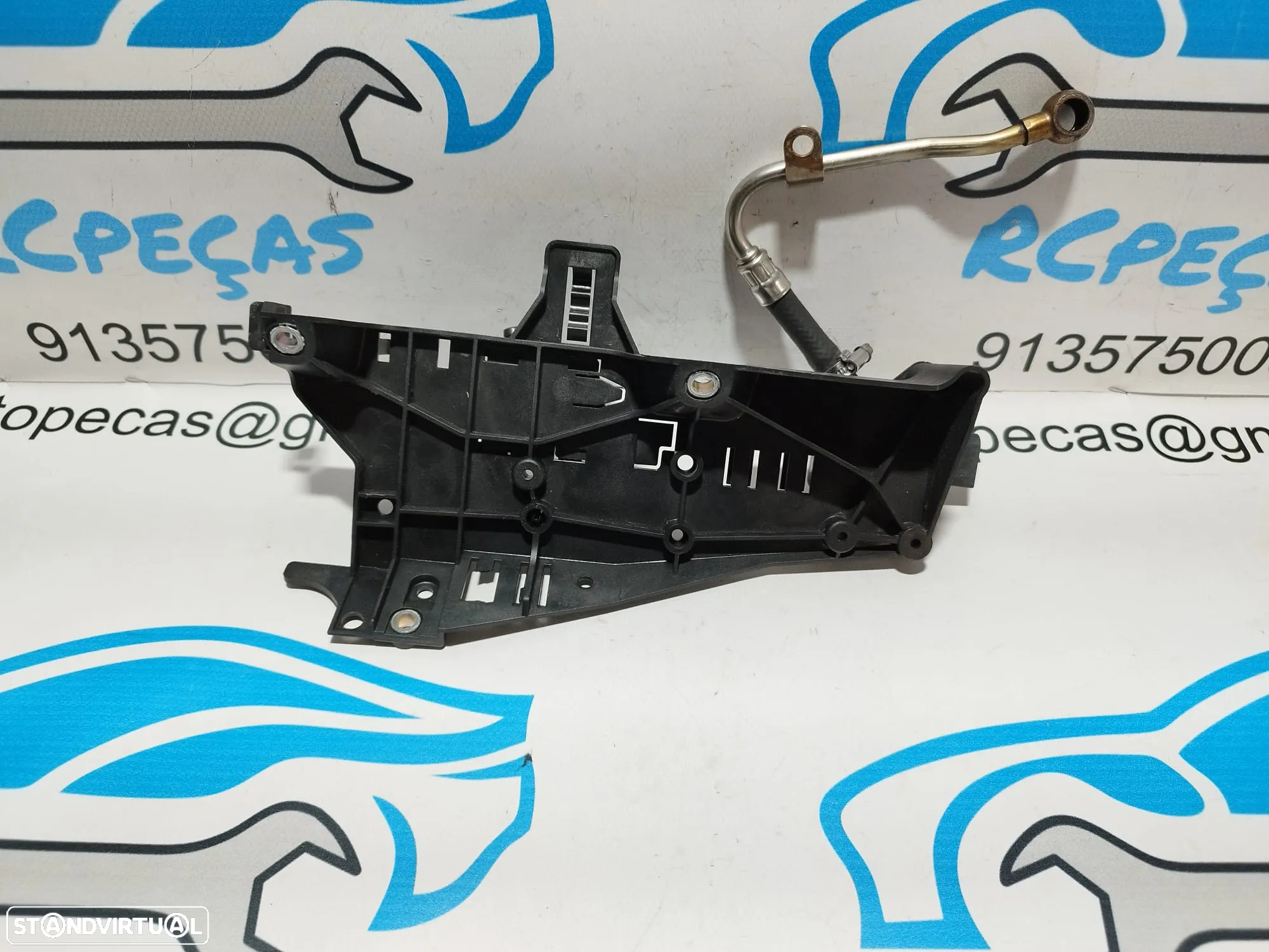 SUPORTE COM SENSOR SENSORES PRESSÃO GASES ESCAPE DIFERENCIAL BMW SERIE 1 E81 2.0D 143CV N47D20A  E82 E87 E88 78051520 7808014 01 - 5