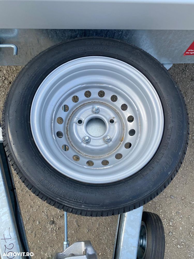 Niewiadow Remorca/Platforma auto ATLAS 6m /3 axe - 5