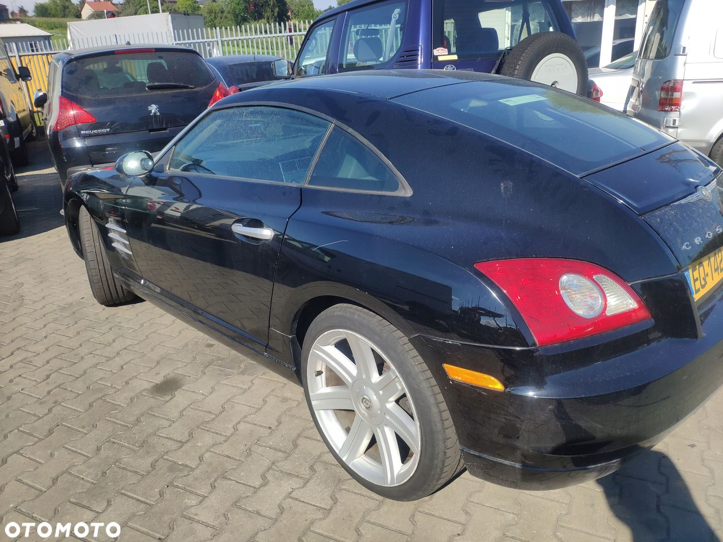 Chrysler CROSSFIRE PAS TYŁ ĆWIARTKA BŁOTNIK TYŁ PRAWY PRÓG SŁUPEK - 10