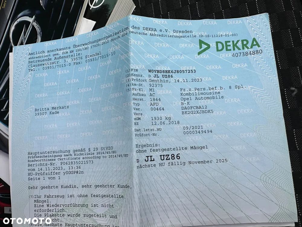 Opel Astra 1.6 D (CDTI) Sports Tourer Selection - 36