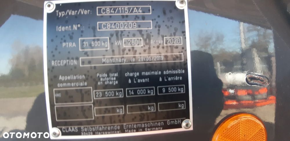 Claas Lexion 6600 + V770 - 16