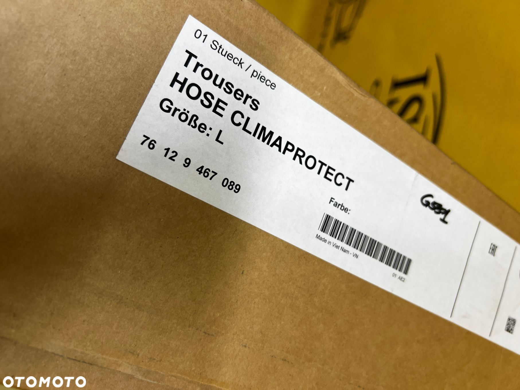 SPODNIE MOTOCYKLOWE BMW CLIMAPROTECT MEMBRANA ROZMIAR L NOWE OEM - 9