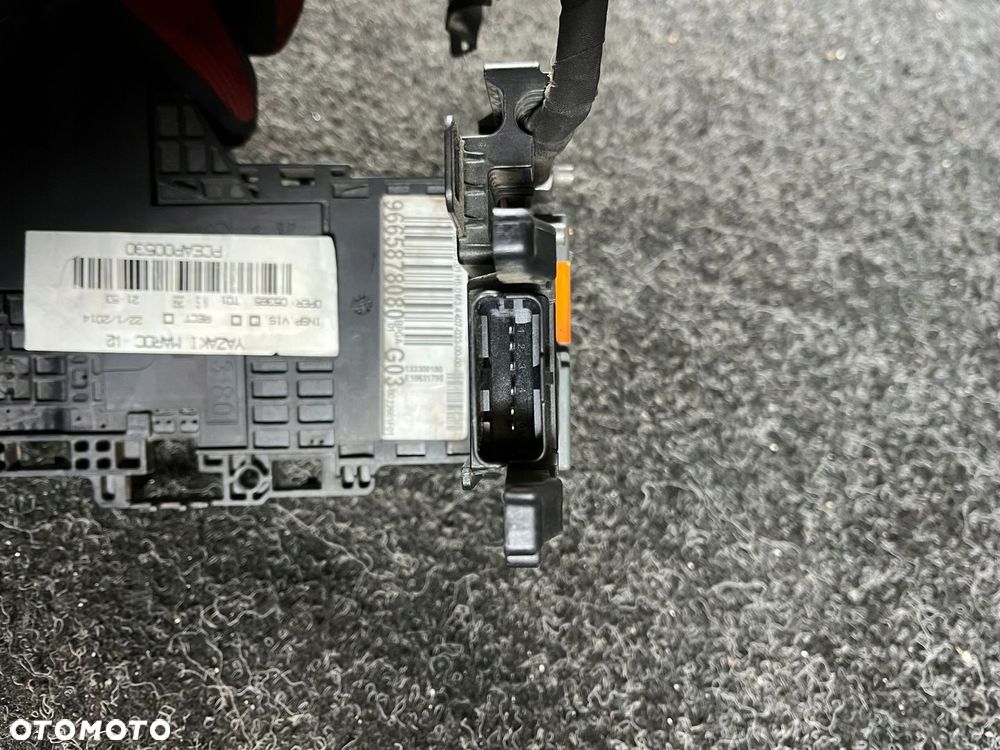 moduł sterownik akumulatora peugeot 508 9665878080 - 12