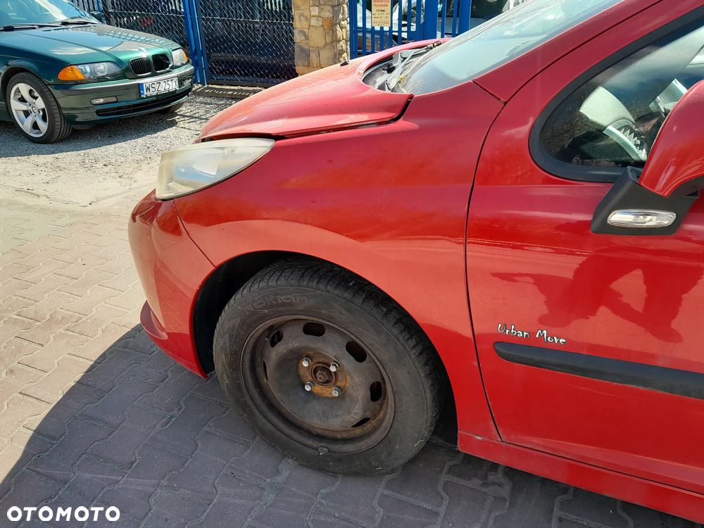 Błotnik przedni lewy PEUGEOT 207 06-09r. KKNB - 3