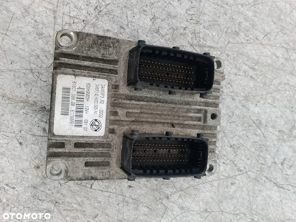 KOMPUTER, STEROWNIK FIAT GRANDE PUNTO 51798651 1.4 8V - 1