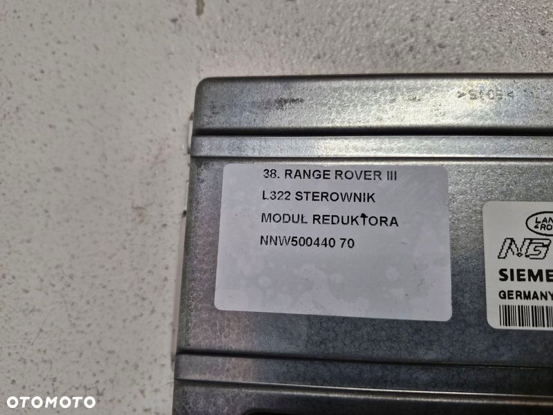 RANGE ROVER L322 STEROWNIK MODUŁ REDUKTORA NNW500440 - 3