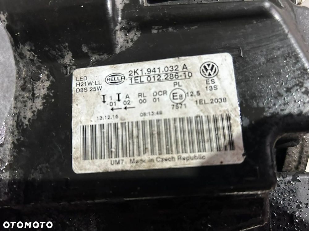 Reflektor prawy Volkswagen Caddy - 4