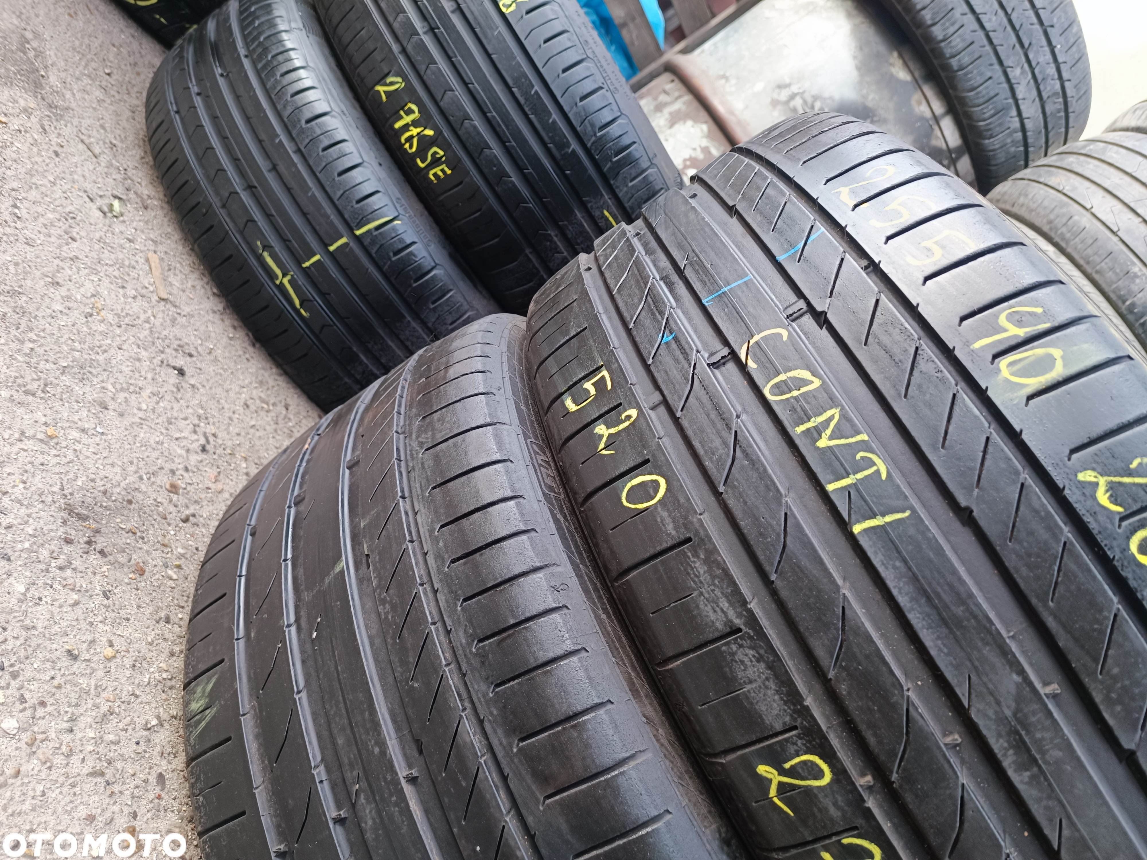 255/40R20 101V XL Opony Letnie Lato CONTINENTAL ContiSportContact 5 5mm Legnica ALU-RAD 255/40 - 3