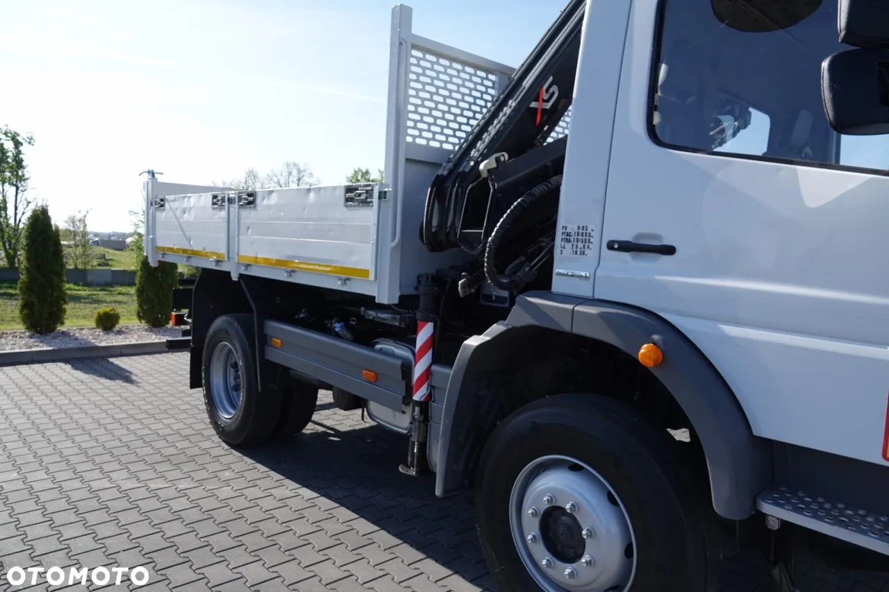 Mercedes-Benz ATEGO 16.24 / 4X4 / WYWROTKA + HDS HIAB 111 BS-2  / PILOT /  ROTATOR /MANUAL - 18