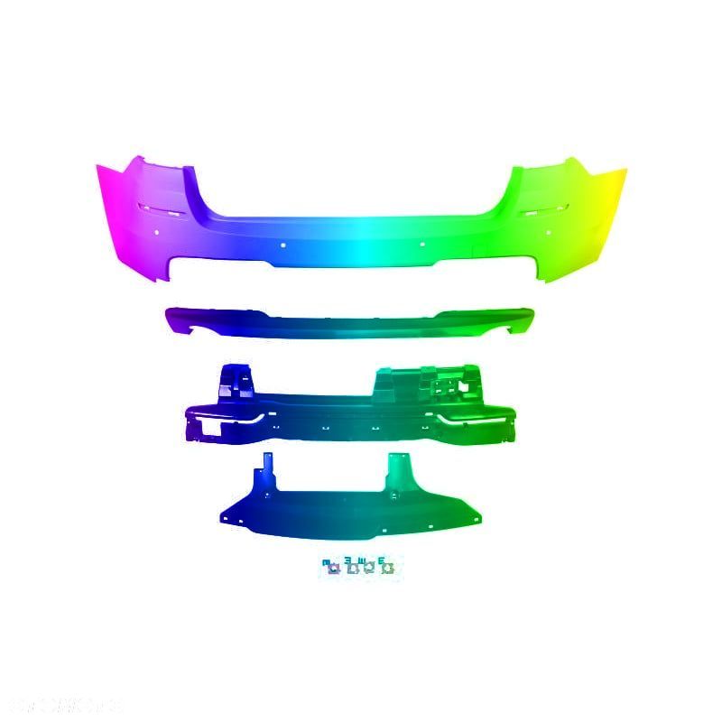 Zderzak tył BMW 5 F10, F11 Kombi 09-17r. - 1