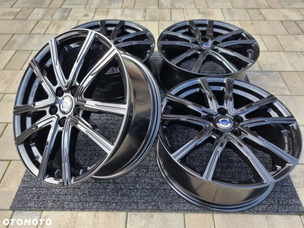 Volvo 18 Felgi Nowe Alu 5x108 V40 V60 S60 XC70 V50 S80 S40 C30 Czarne - 2