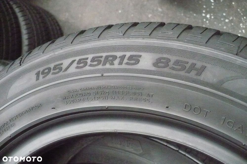 2x HANKOOK Optimo K415 195/55R15 6,1mm 6,3mm 2022 - 2